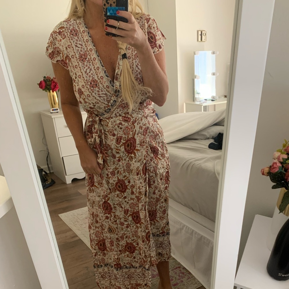 Floral maxi dress